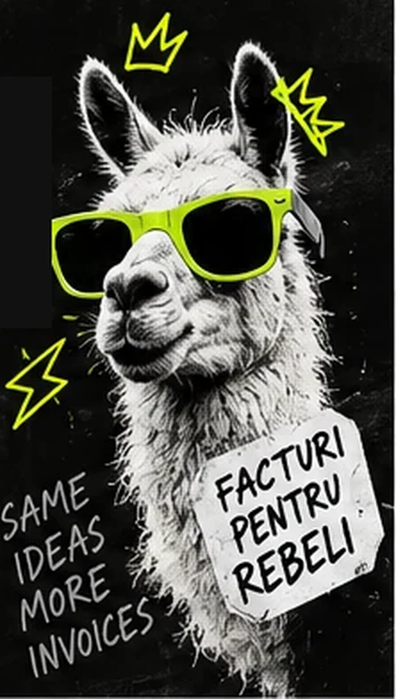 Lama debill cu ochelari neon: Facturi pentru rebeli